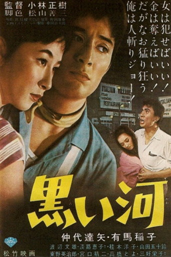 Póster de 黒い河