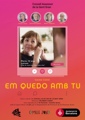 Póster de Em quedo amb tu