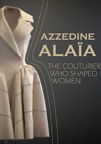 Póster de Azzedine Alaïa, un couturier français