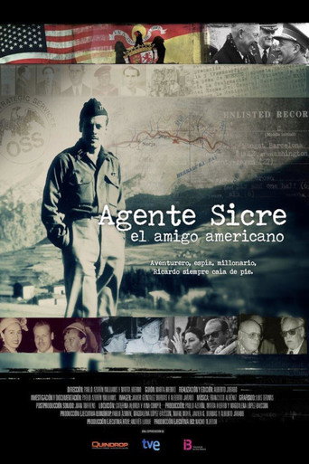 Póster de Agente Sicre, el amigo americano