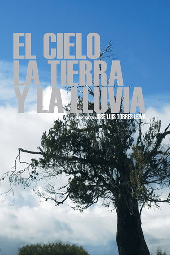 Póster de El cielo, la tierra y la lluvia