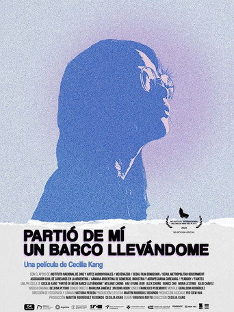 Póster de Partió de mí un barco llevándome