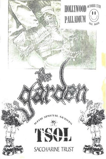 Póster de The Garden Live at the Hollywood Palladium