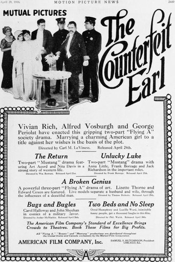 Póster de The Counterfeit Earl