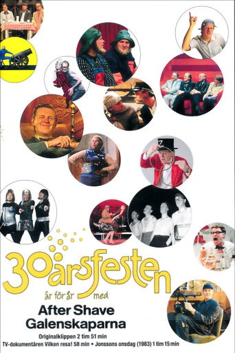 Póster de 30-årsfesten - Originalklippen