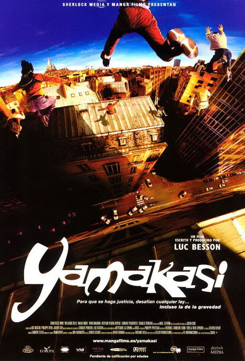 Póster de Yamakasi - Les samouraïs des temps modernes