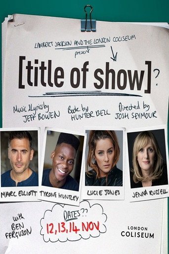 Póster de [title of show]