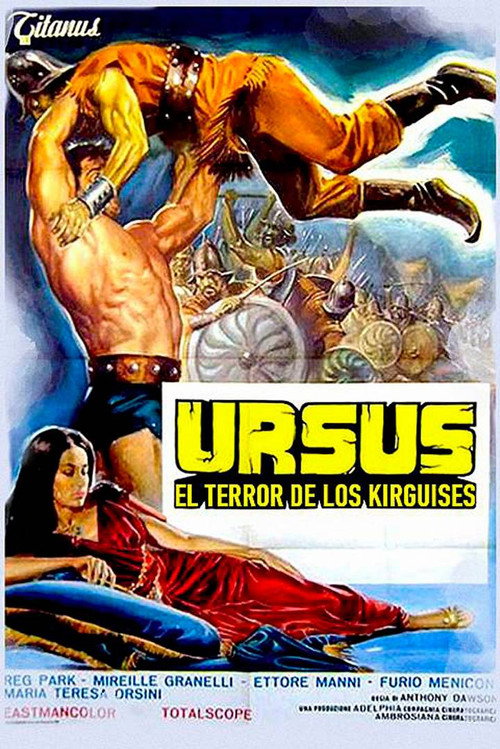 Póster de Ursus, il terrore dei kirghisi