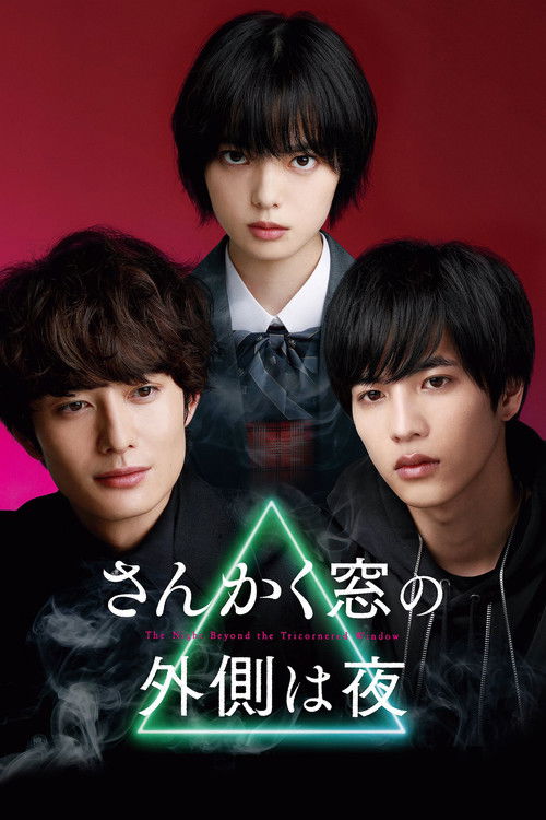 Póster de さんかく窓の外側は夜