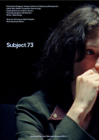 Póster de Subject 73