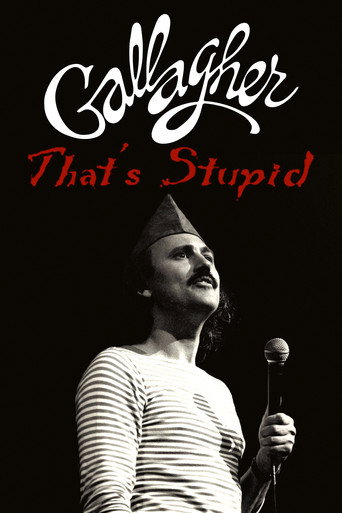 Póster de Gallagher: That's Stupid