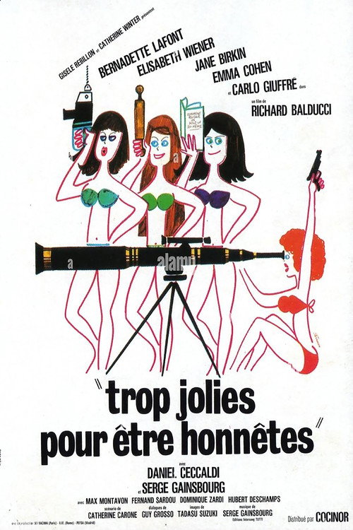 Póster de Trop jolies pour être honnêtes