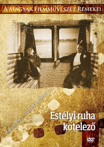 Póster de Estélyi ruha kötelező