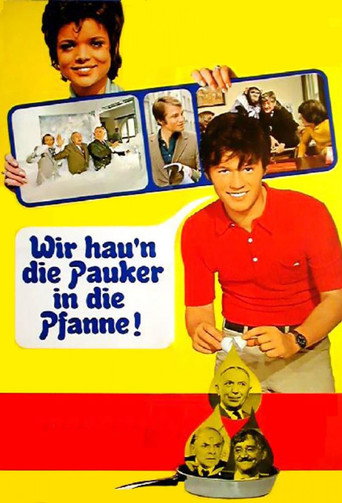 Póster de Wir hau'n die Pauker in die Pfanne