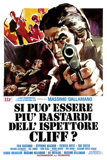 Póster de Si può essere più bastardi dell'ispettore Cliff?