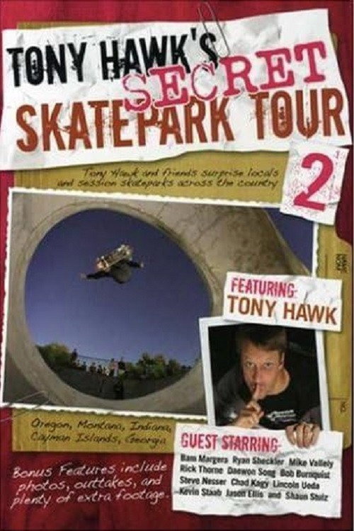Póster de Tony Hawk's Secret Skatepark Tour 2