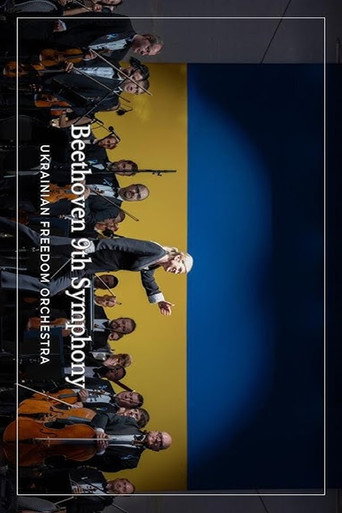 Póster de Ukrainian Freedom Orchestra à Varsovie "Symphonie n° 9" de Beethoven