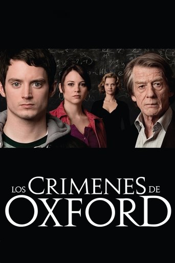 Póster de Los crímenes de Oxford