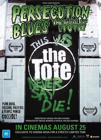 Póster de Persecution Blues: the Battle for the Tote!