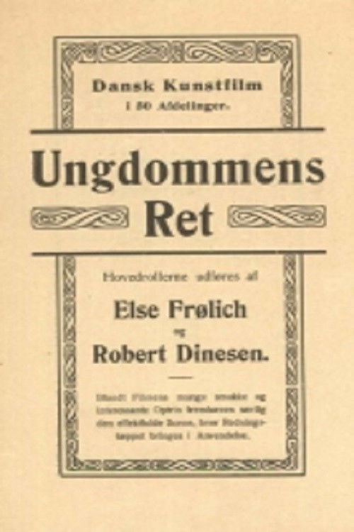 Póster de Ungdommens Ret