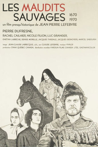 Póster de Les maudits sauvages