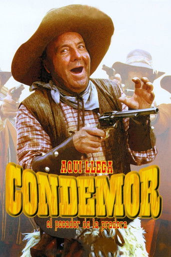 Póster de Aquí llega Condemor, el pecador de la pradera