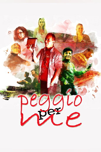 Póster de Peggio per me