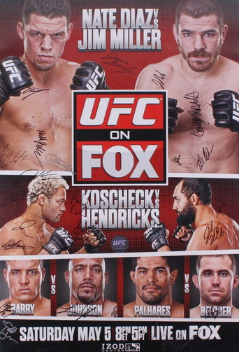 Póster de UFC on Fox 3: Diaz vs. Miller