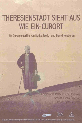 Póster de Theresienstadt sieht aus wie ein Curort