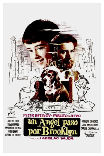 Póster de Un angelo è sceso a Brooklyn