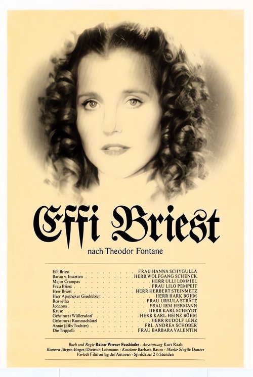 Póster de Fontane Effi Briest