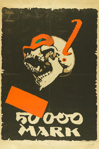 Póster de Der Totenkopf, 50 000 Mark-Prämienfilm