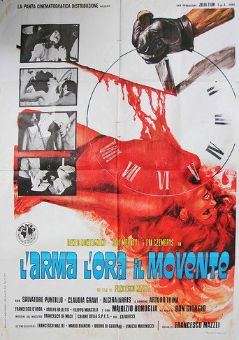 Póster de L'arma, l'ora, il movente