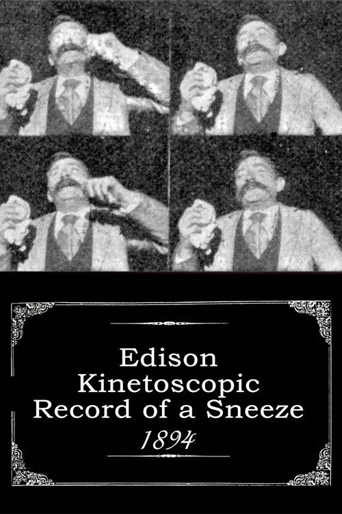 Póster de Edison Kinetoscopic Record of a Sneeze