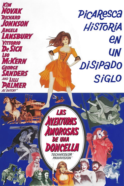 Póster de The Amorous Adventures of Moll Flanders