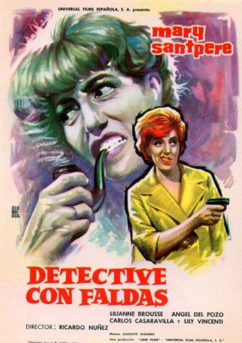 Póster de Detective con faldas
