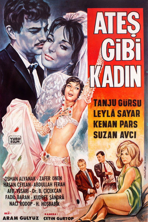 Póster de Ateş Gibi Kadın