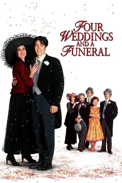 Póster de Cuatro bodas y un funeral