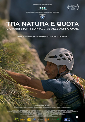 Póster de Tra natura e quota - Giovanni Storti sopravvive alle Alpi Apuane