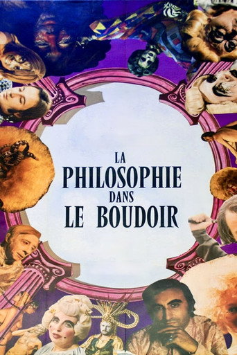 Póster de La philosophie dans le boudoir