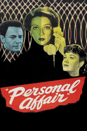 Póster de Personal Affair