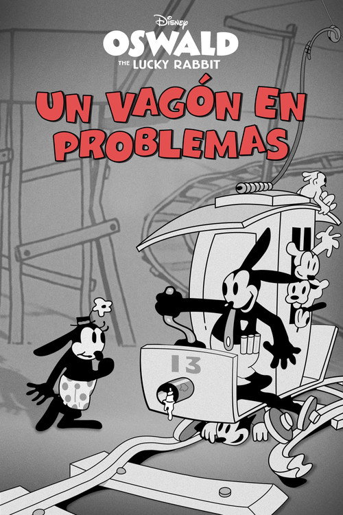 Póster de Un vagón en problemas
