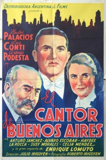 Póster de El cantor de Buenos Aires