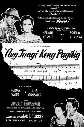Póster de Ang Tangi Kong Pagibig