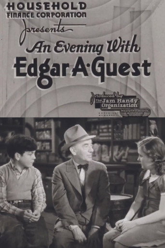 Póster de An Evening with Edgar Guest