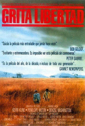 Póster de Cry Freedom