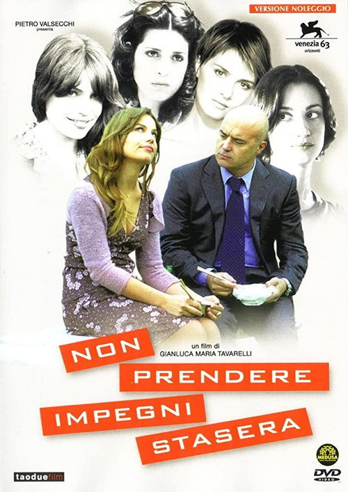 Póster de Non prendere impegni stasera
