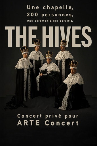 Póster de The Hives en concert privé à la Chapelle du Village Reille à Paris