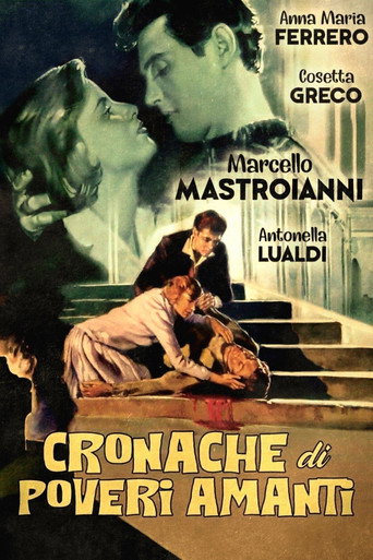 Póster de Cronache di poveri amanti