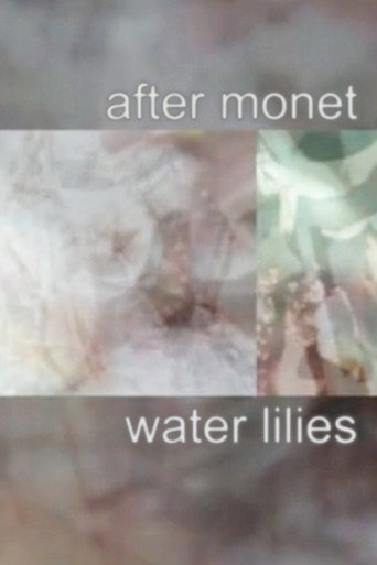 Póster de After Monet Water Lilies